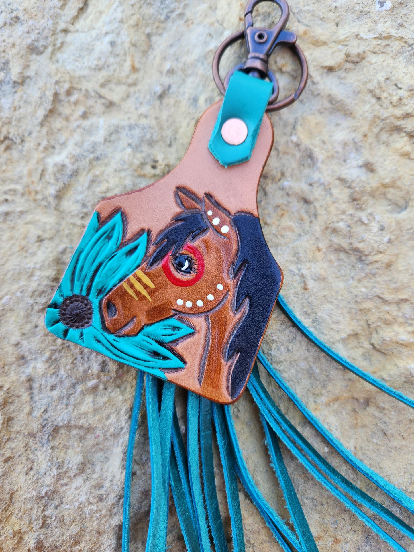 War Pony Keychains