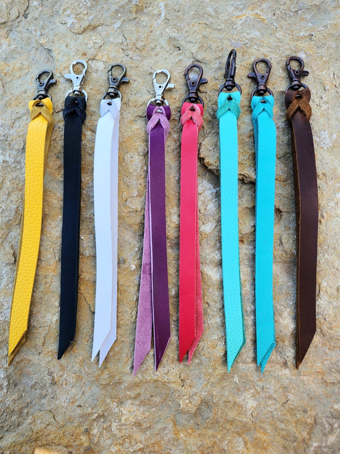 8" Tassle Key Chain w/ snap