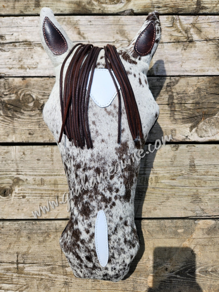 Pillow Ponies- Speckled Cowhide, Snip