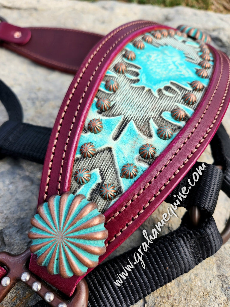 Wine Bronc Halter