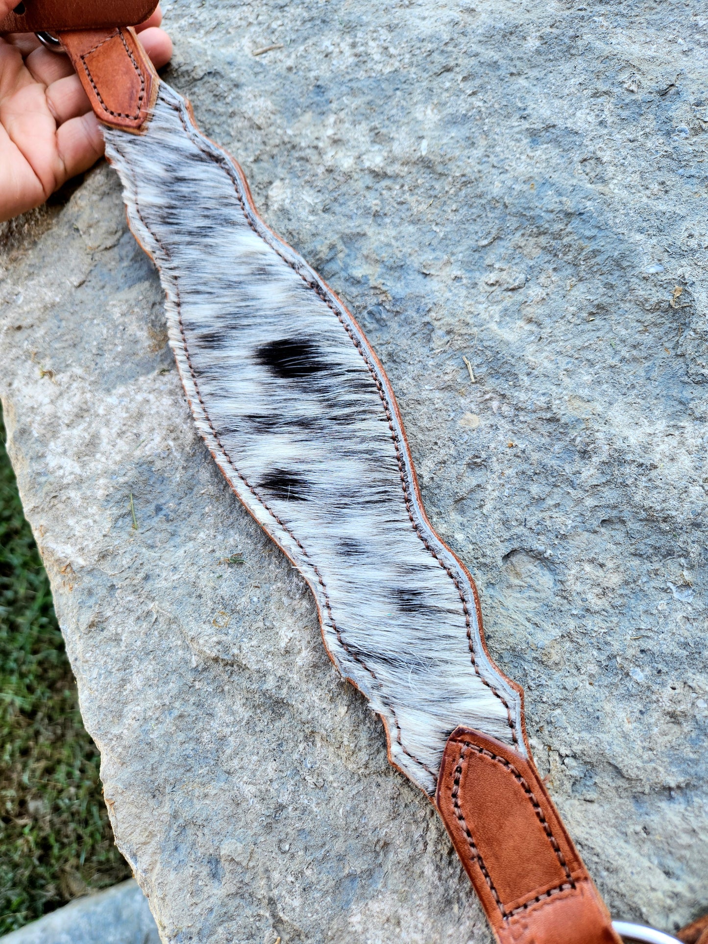 Hair on Hide Breastcollar