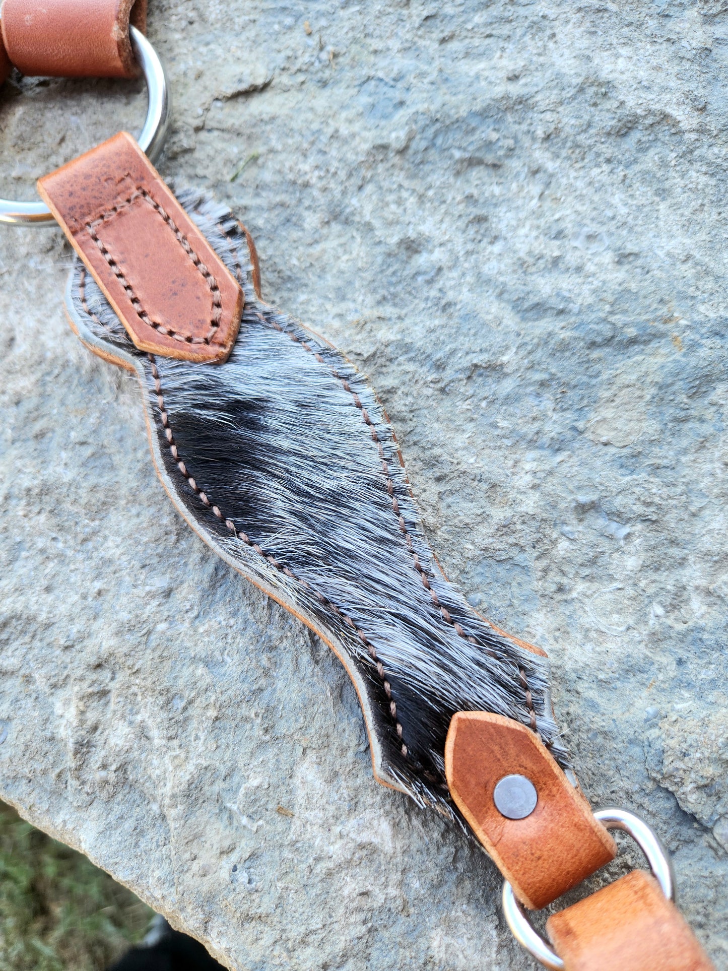 Hair on Hide Breastcollar