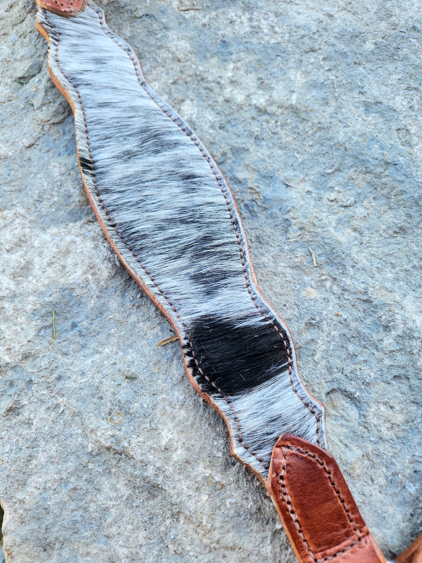 Hair on Hide Breastcollar