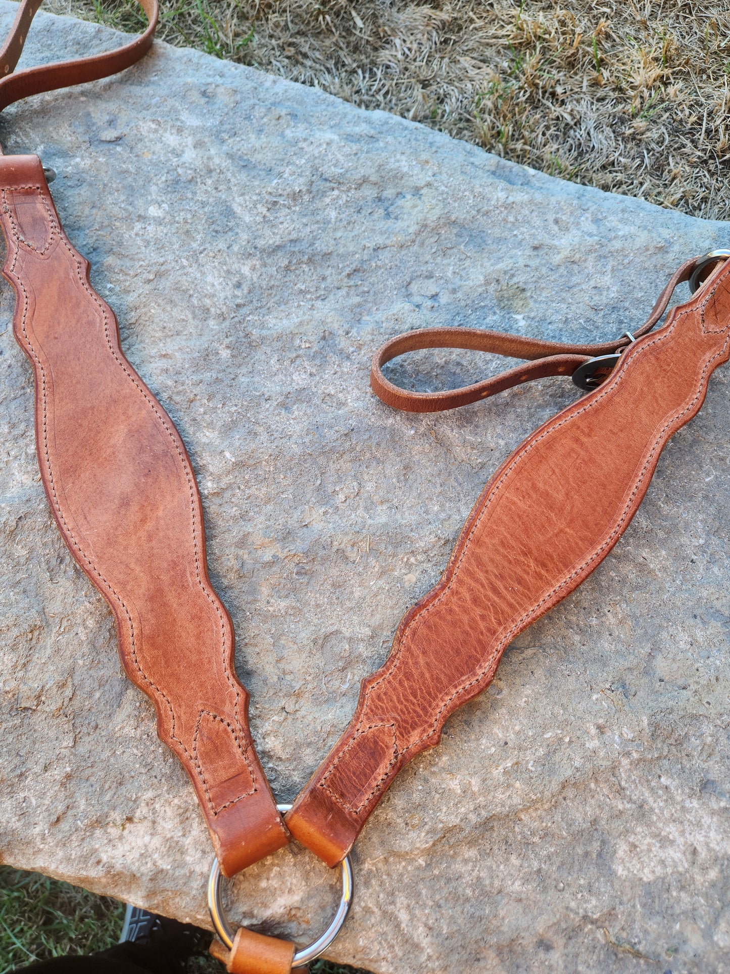 Hair on Hide Breastcollar