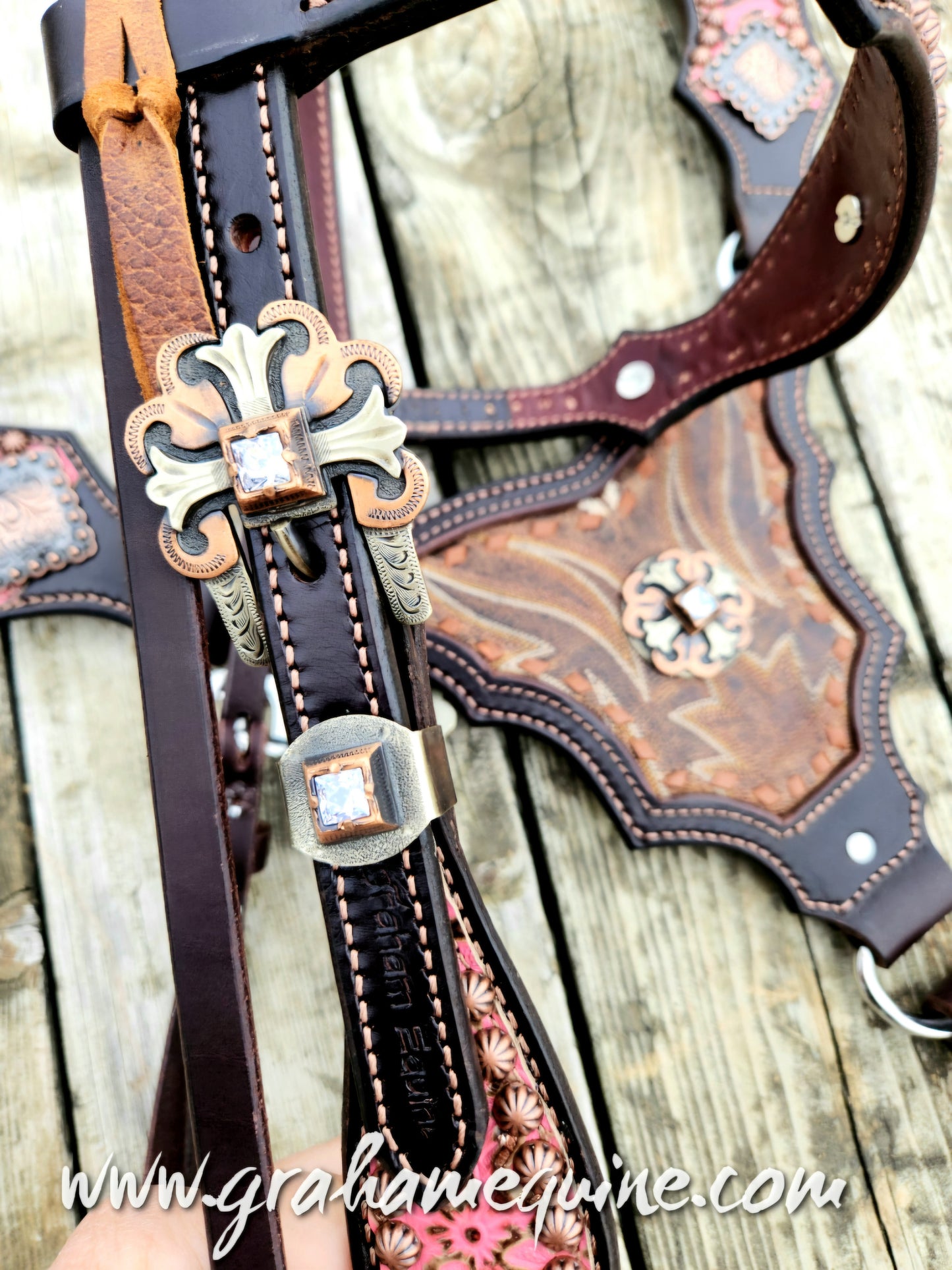 Pink Boot Tack Set