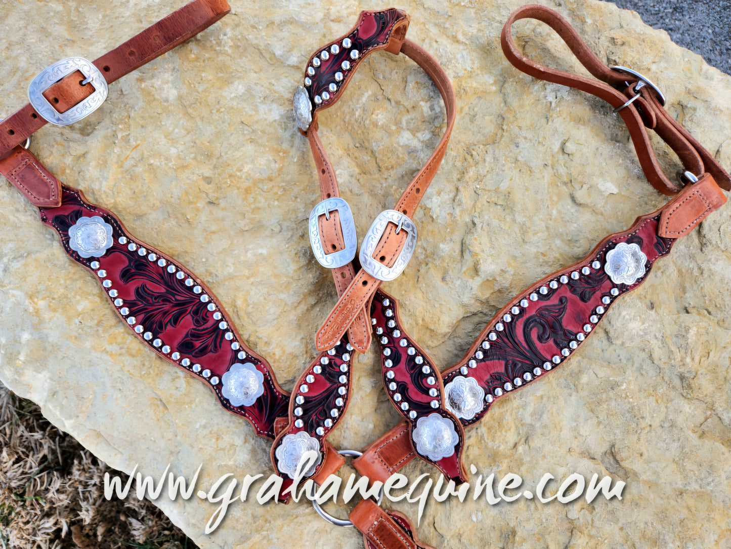 Red Floral "Working Chic" Set