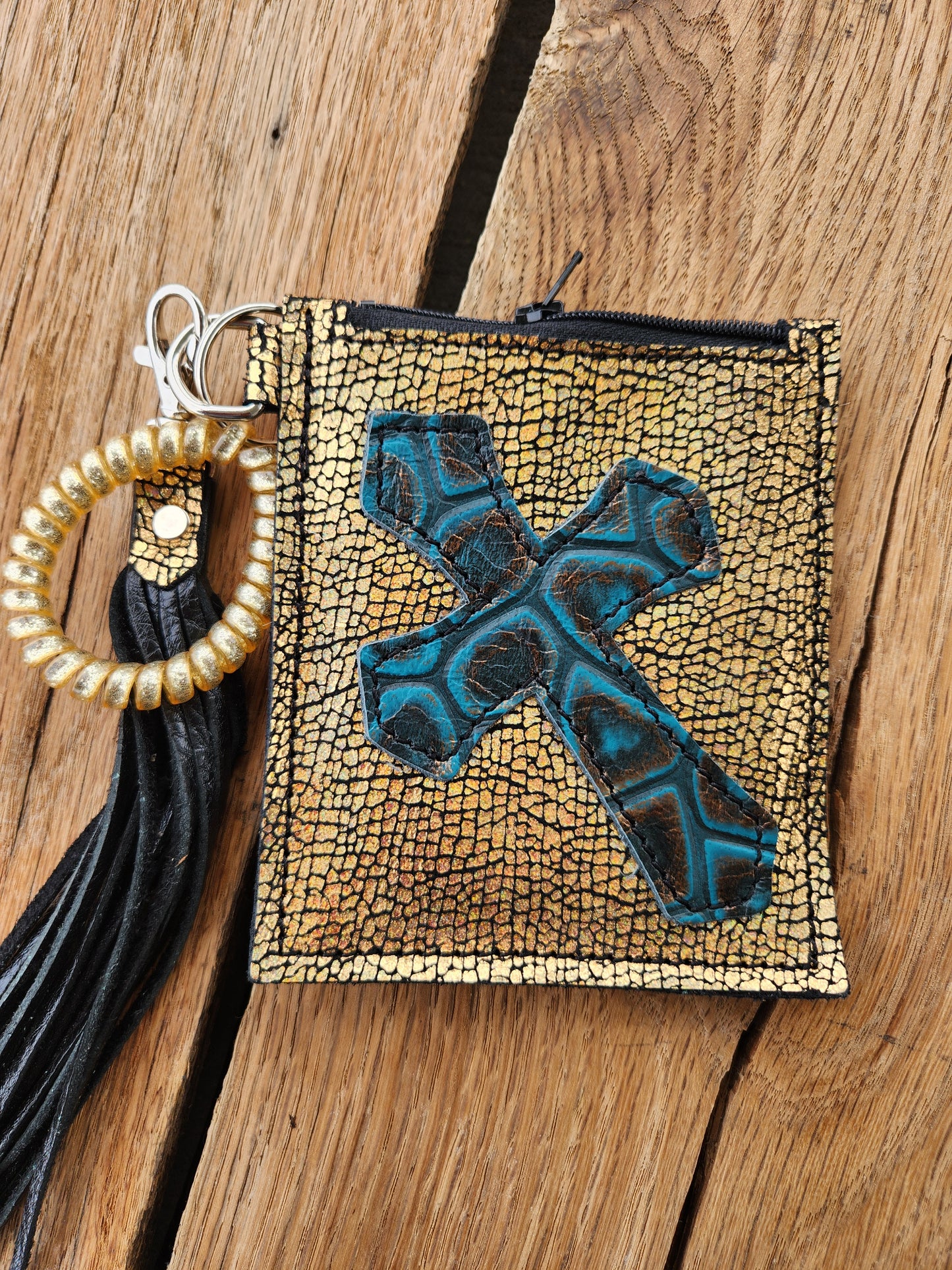 Mini Cross Wrist Wallet