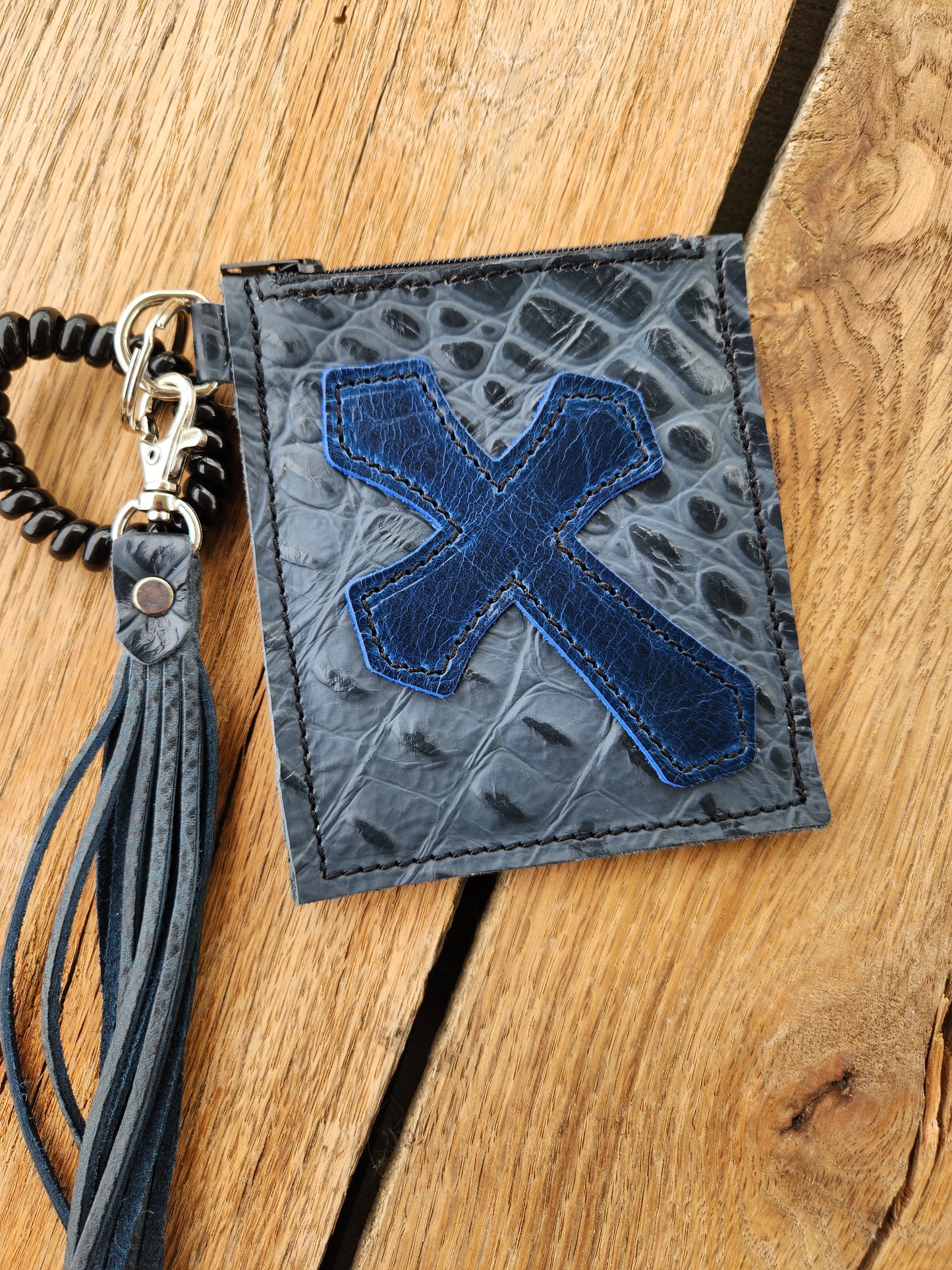 Mini Cross Wrist Wallet