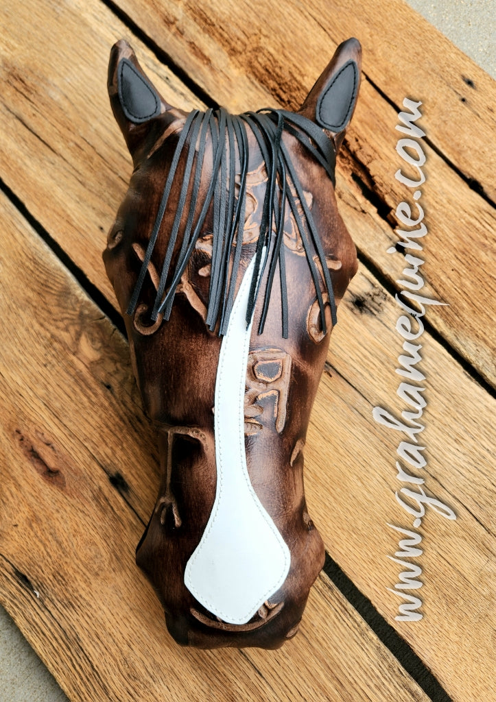 Pillow Ponies- Brown Brands Crooked Blaze