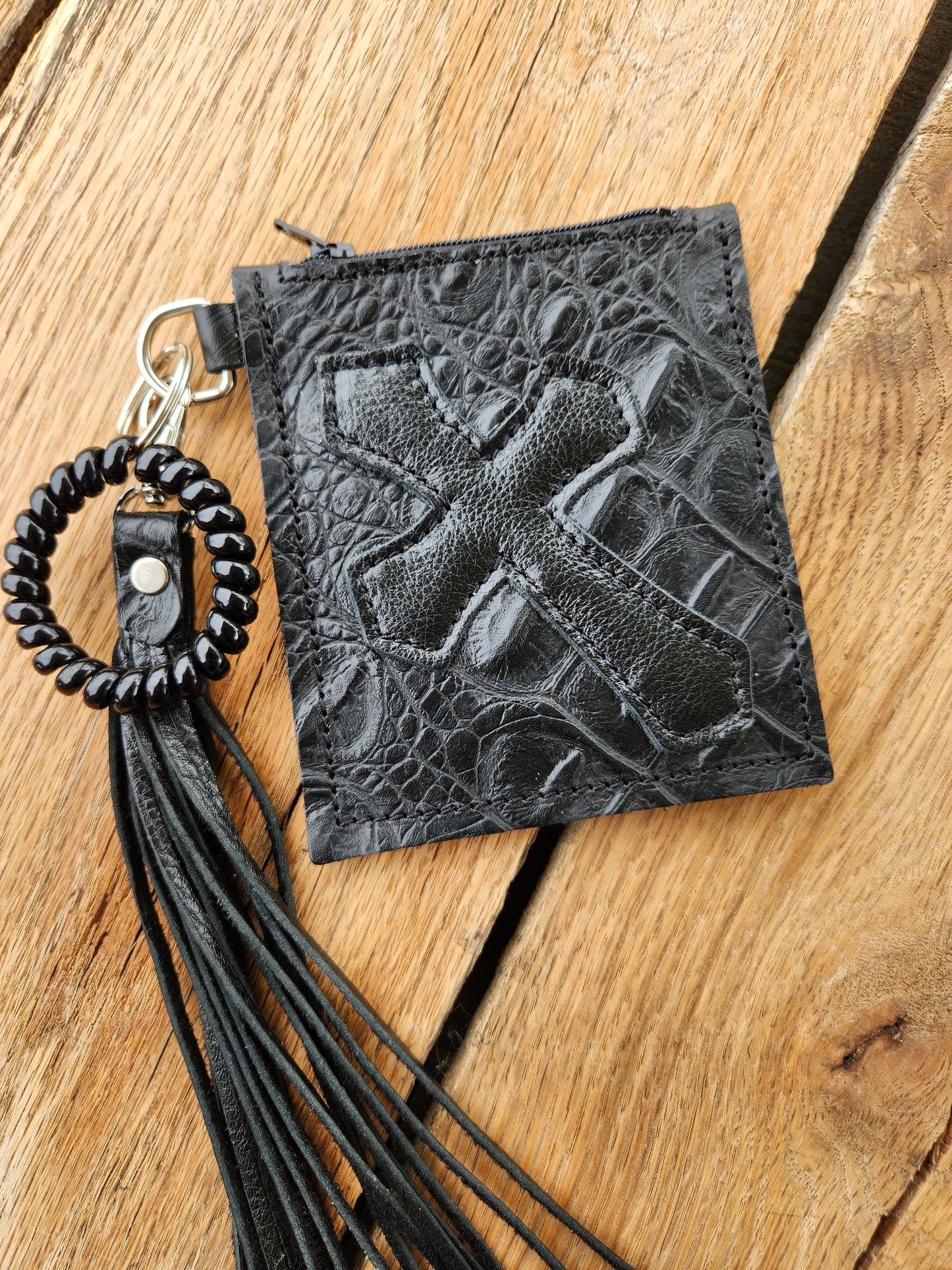 Mini Cross Wrist Wallet