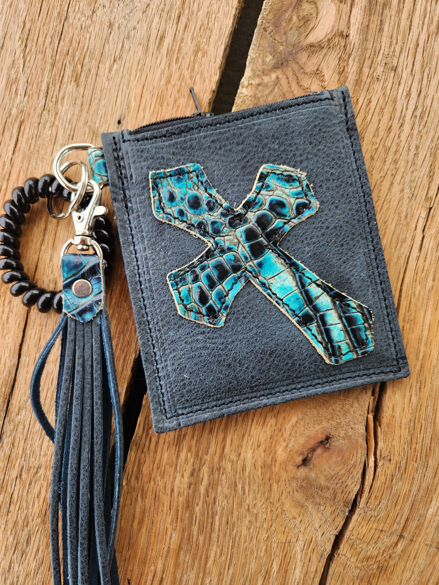 Mini Cross Wrist Wallet