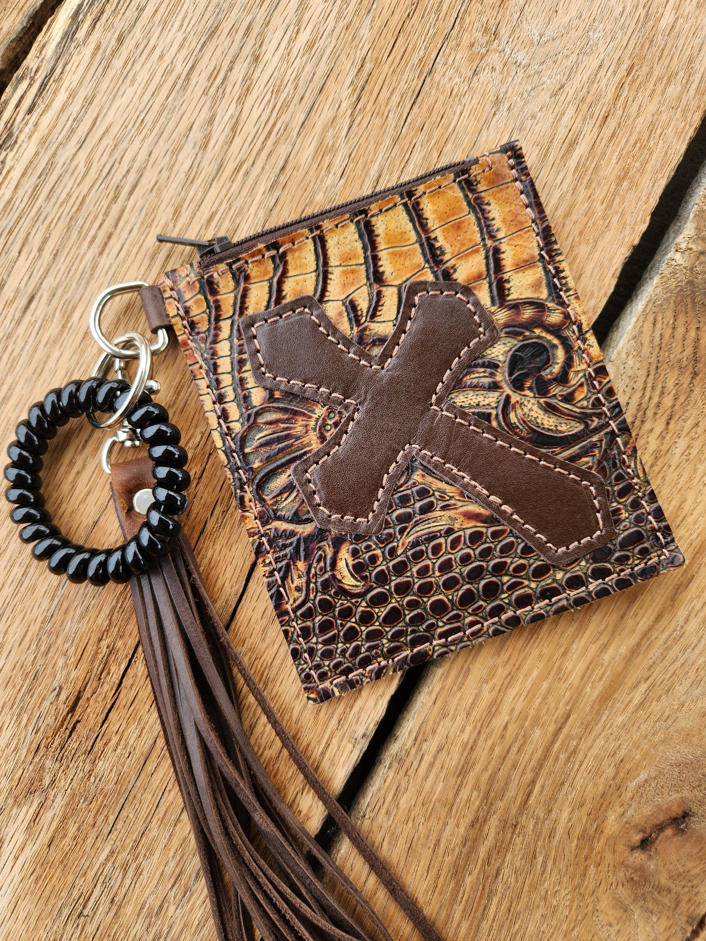 Mini Cross Wrist Wallet