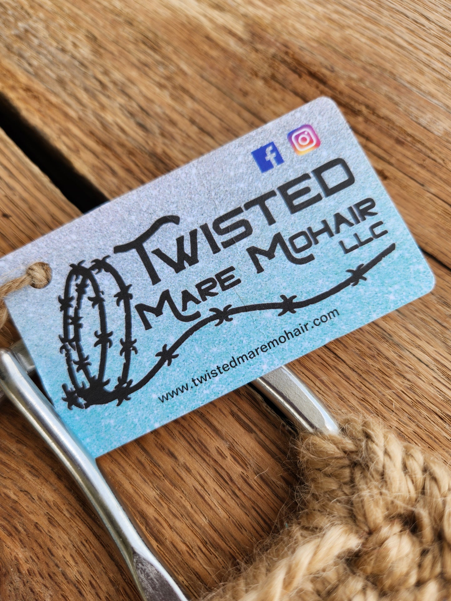 Twisted Mare Mohair Girth 32-33"