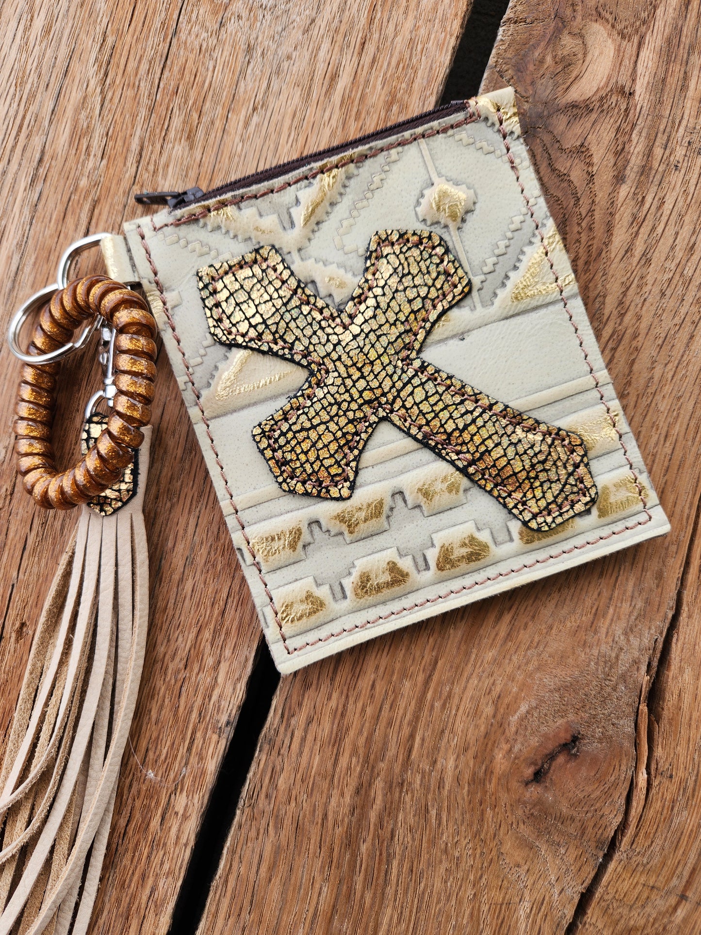 Mini Cross Wrist Wallet