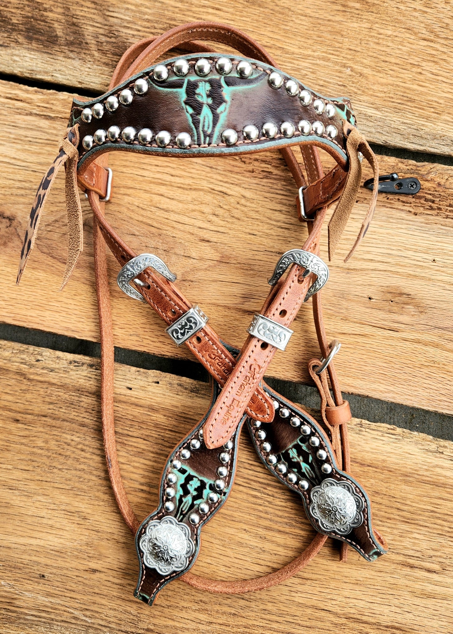 Cowgirl Basics Browband Skull