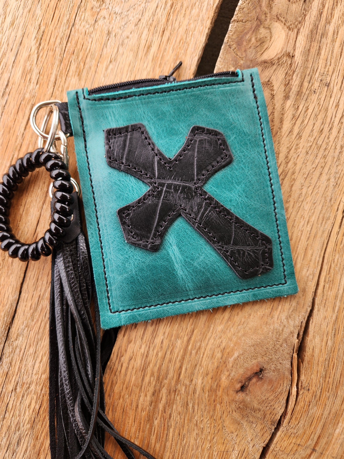 Mini Cross Wrist Wallet