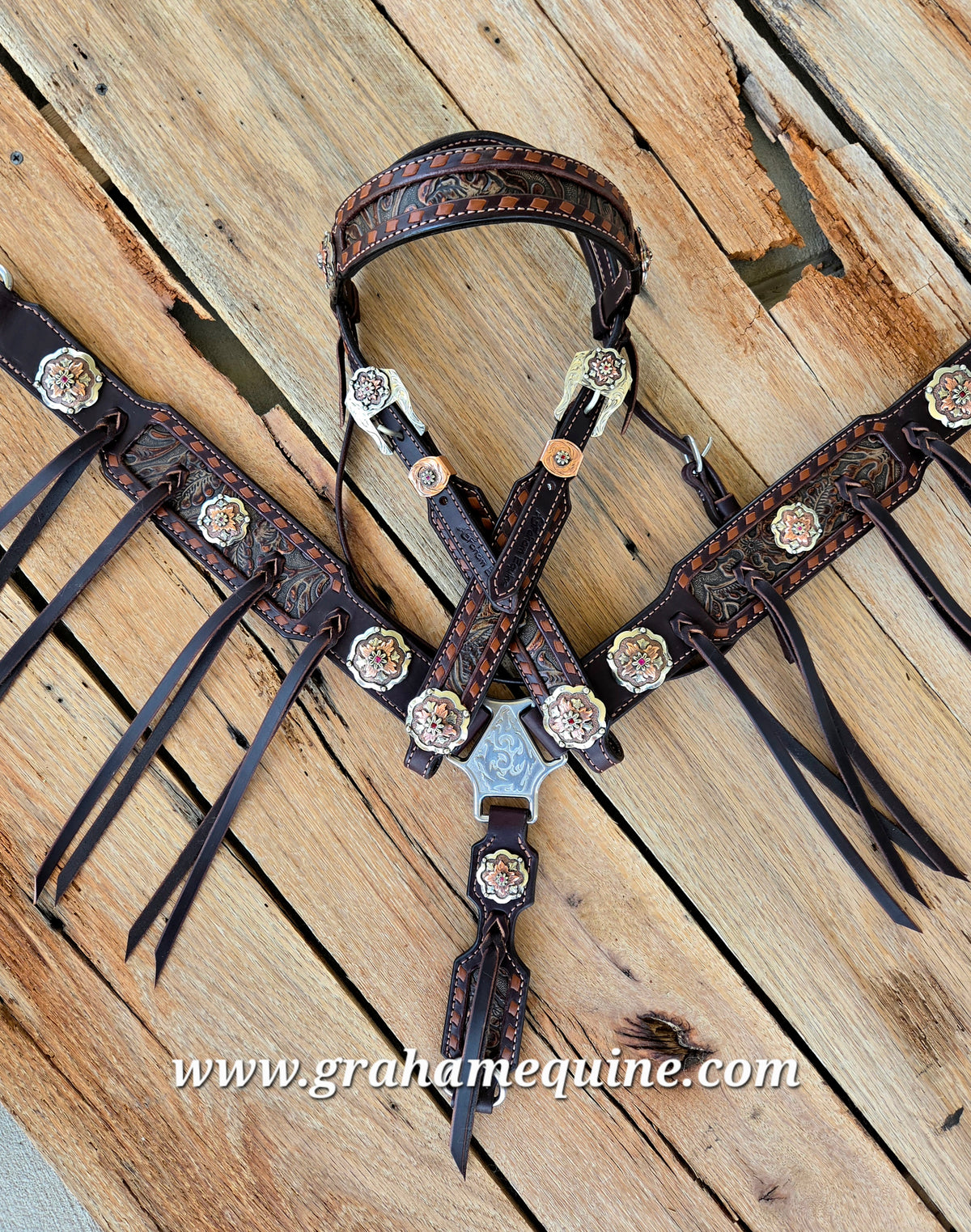 Chocolate Tassles Tack Set