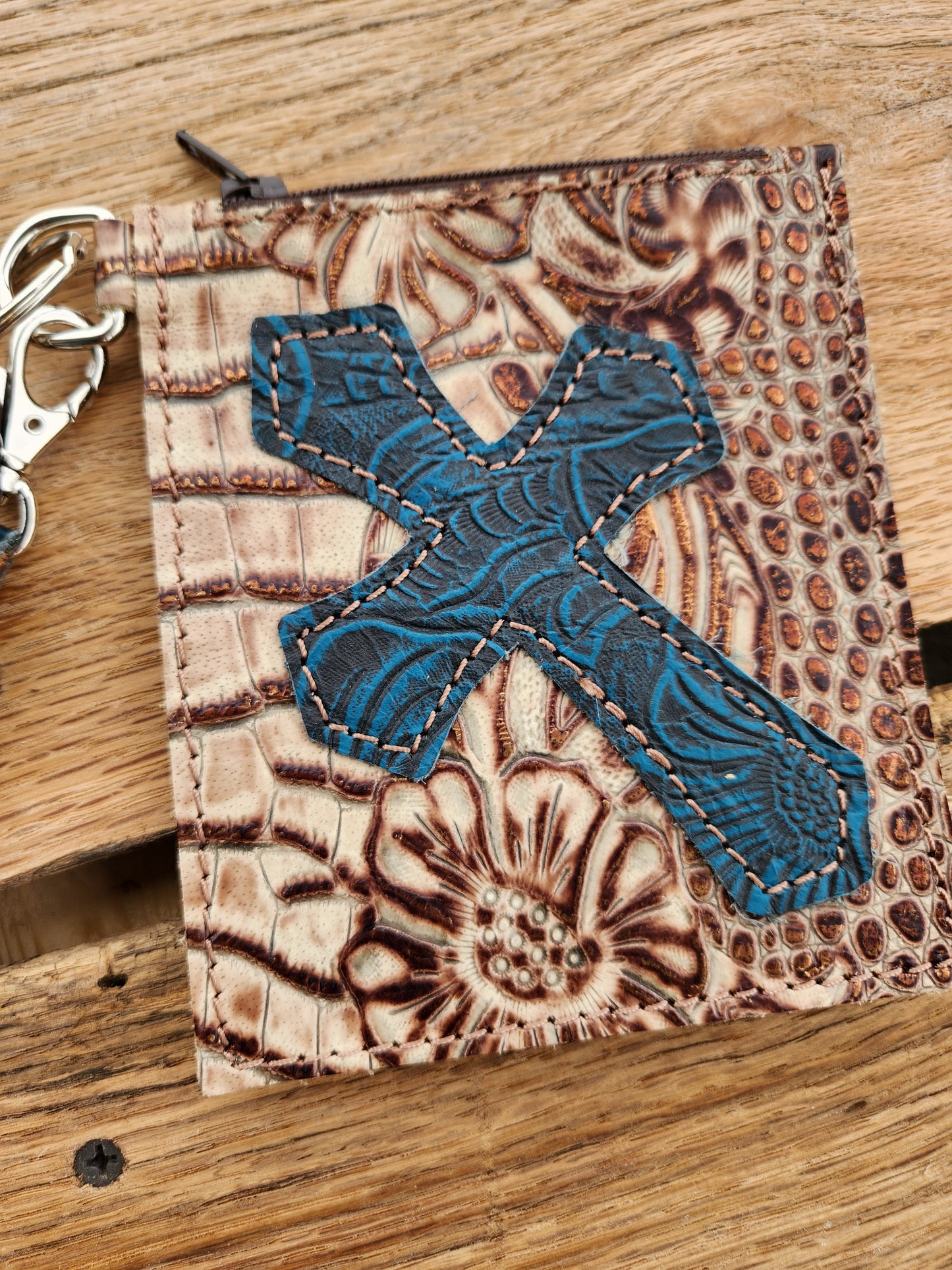 Mini Cross Wrist Wallet