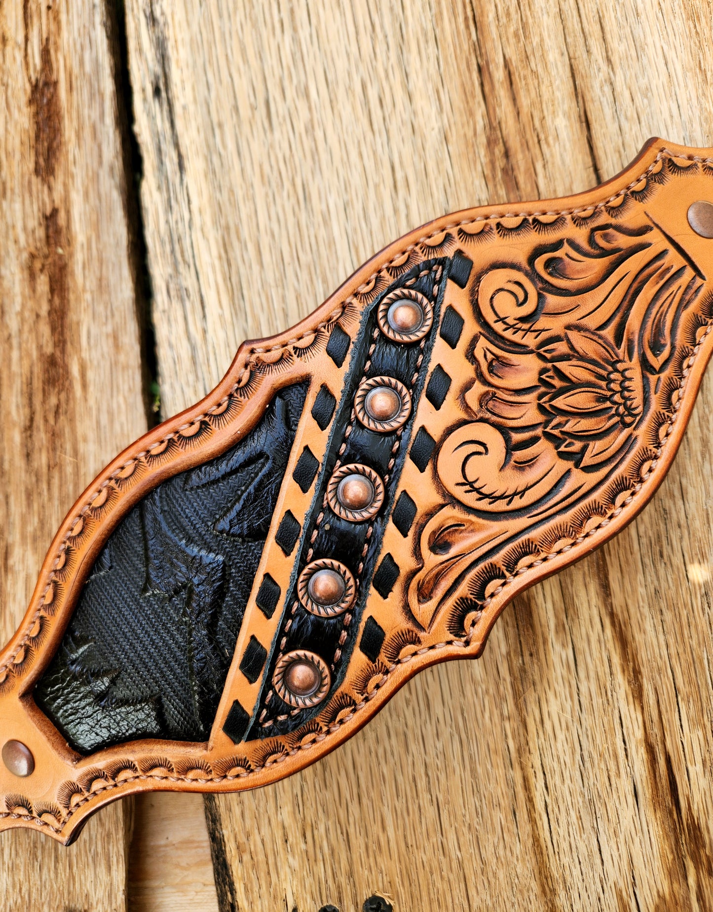 Tooled Noseband