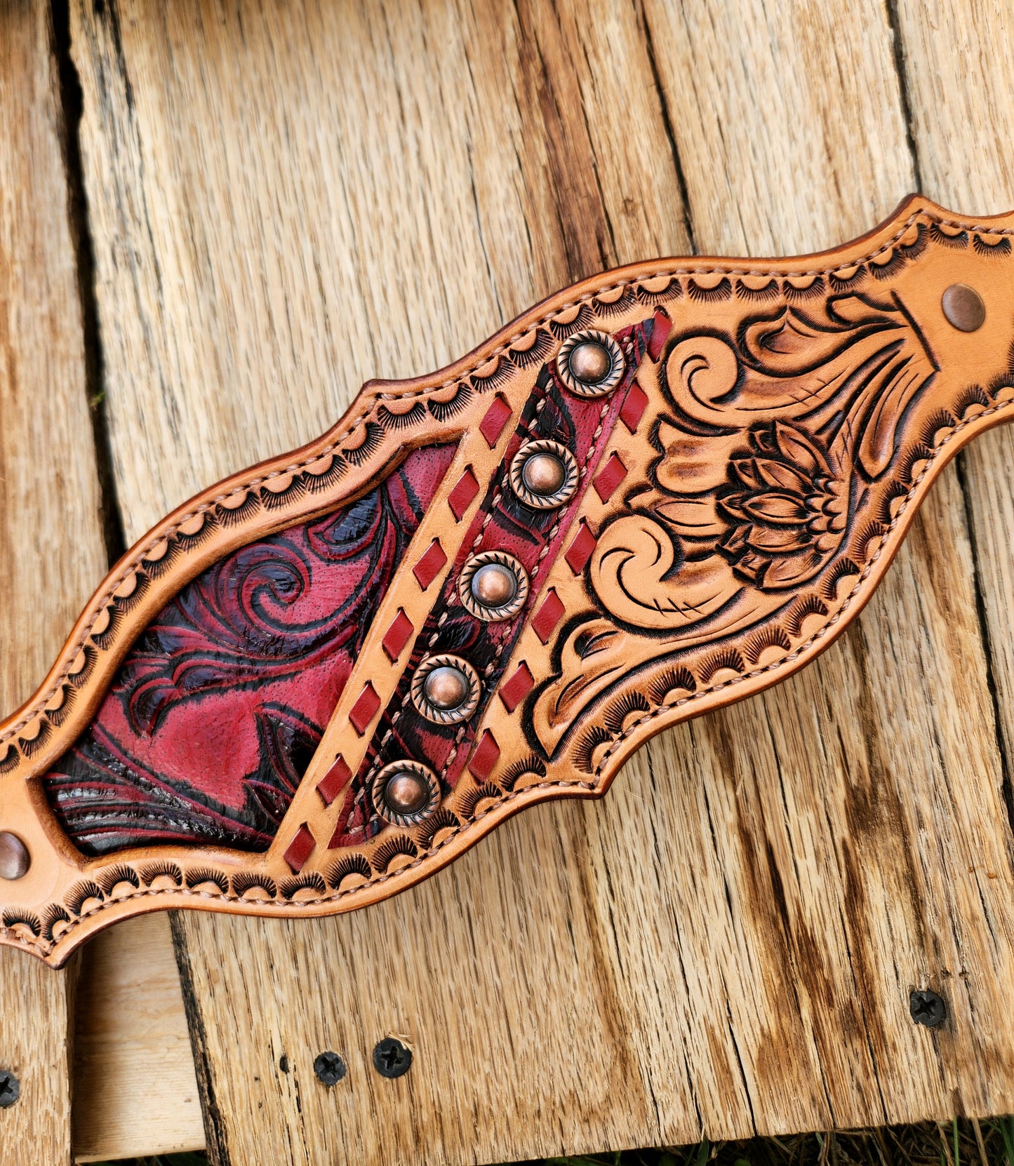 Tooled Noseband