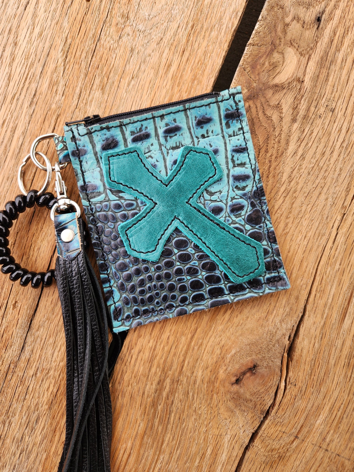 Mini Cross Wrist Wallet