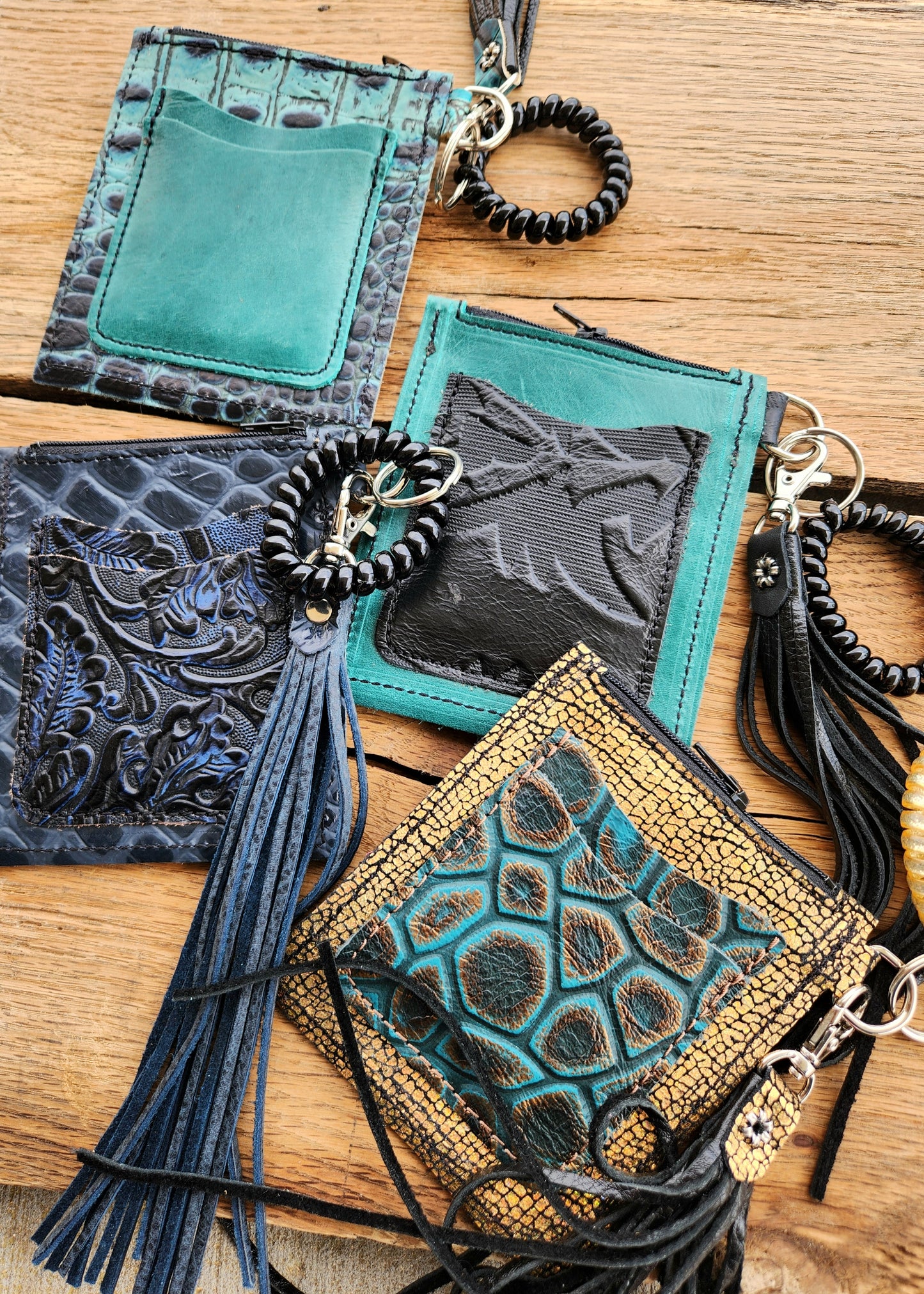 Mini Cross Wrist Wallet