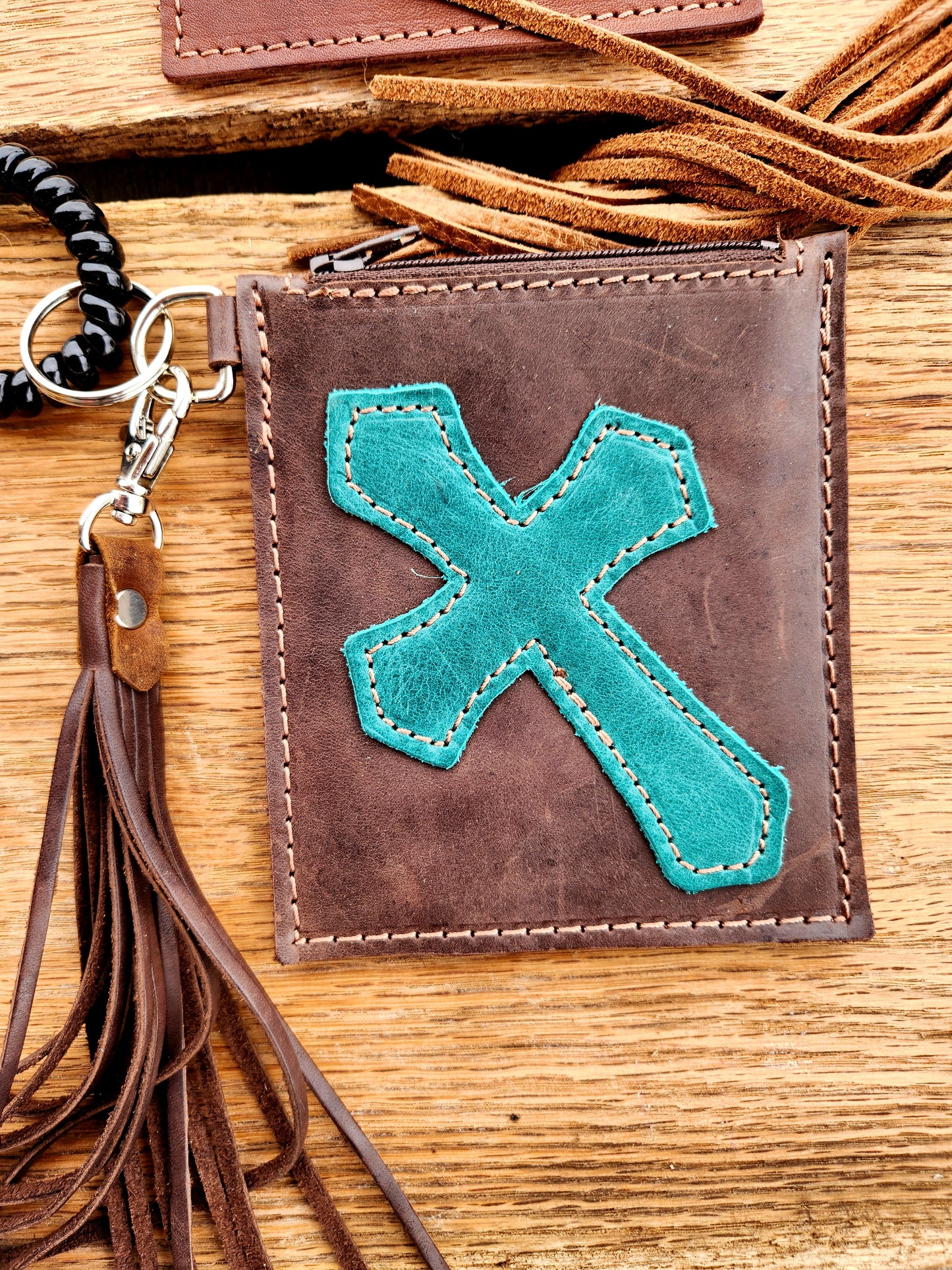 Mini Cross Wrist Wallet