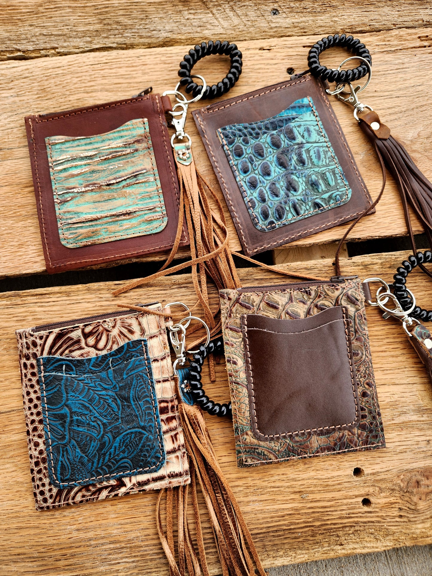 Mini Cross Wrist Wallet