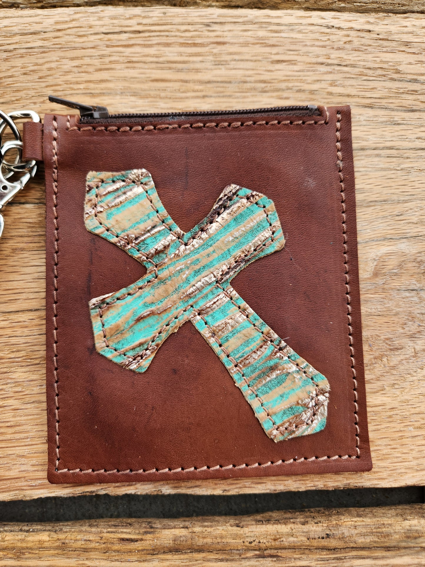 Mini Cross Wrist Wallet