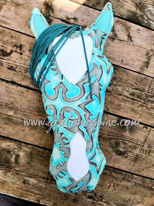 Pillow Ponies- Turquoise
