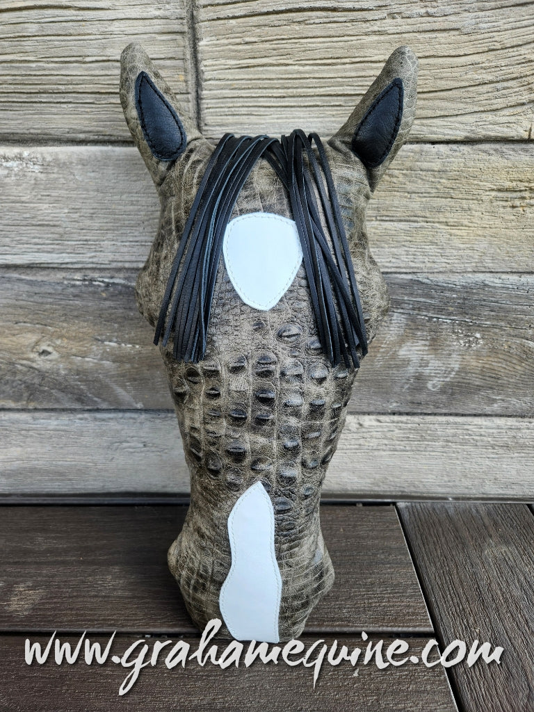 Pillow Ponies- Grulla Croc w/ Star & Snip