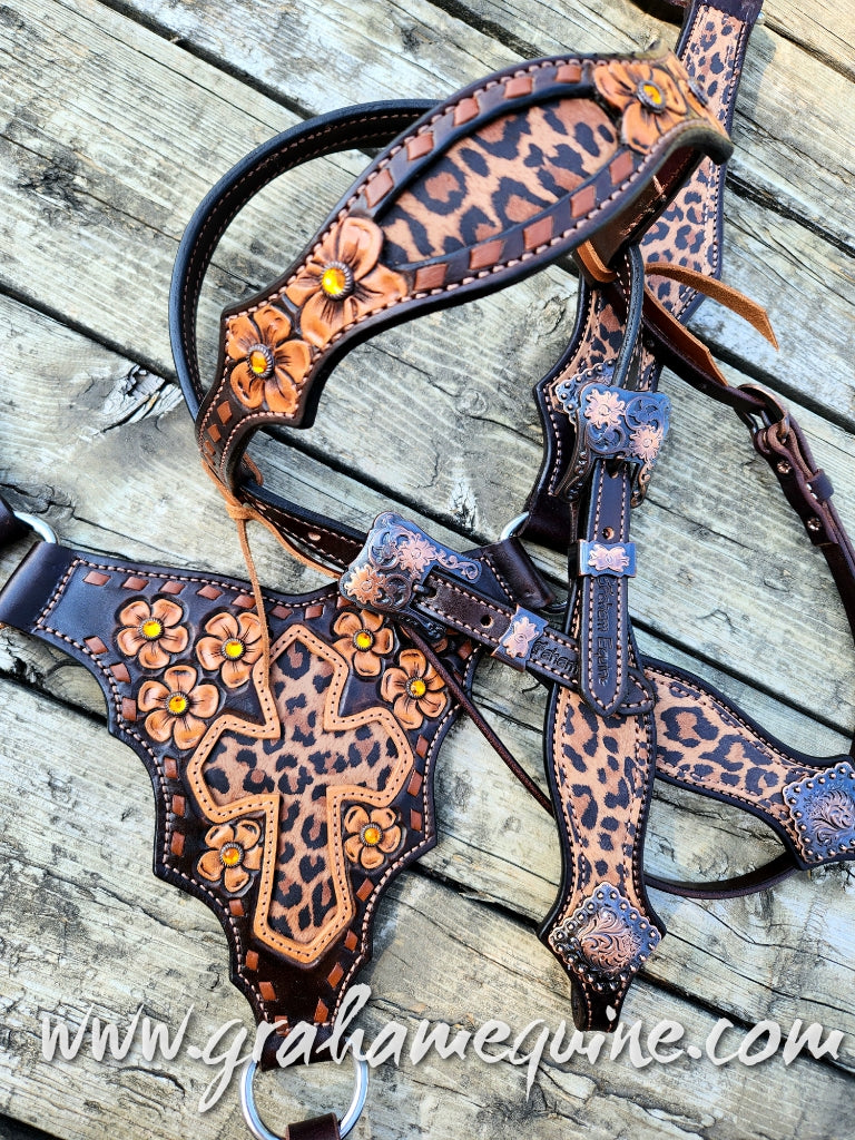 Cheetah & Cross Tack Set