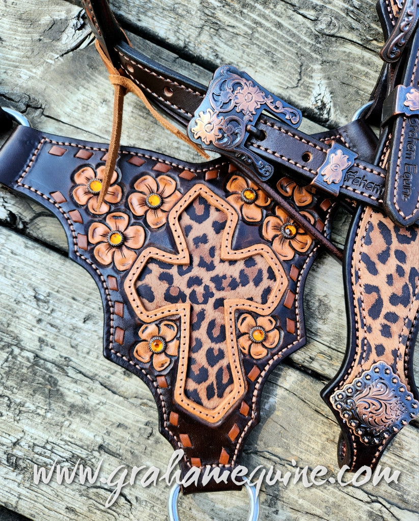 Cheetah & Cross Tack Set