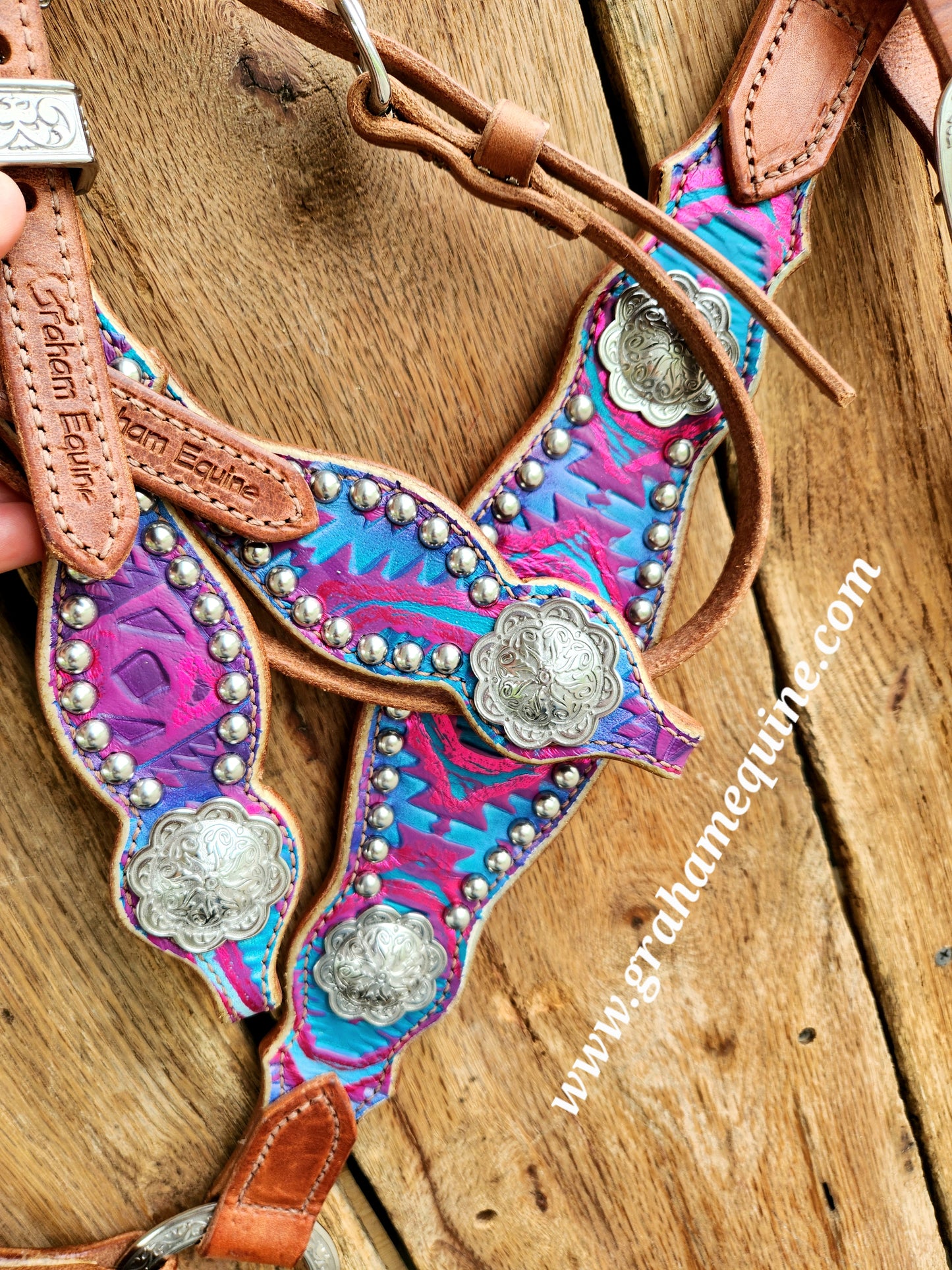Cowgirl Basics Tack Set- Purple Rio