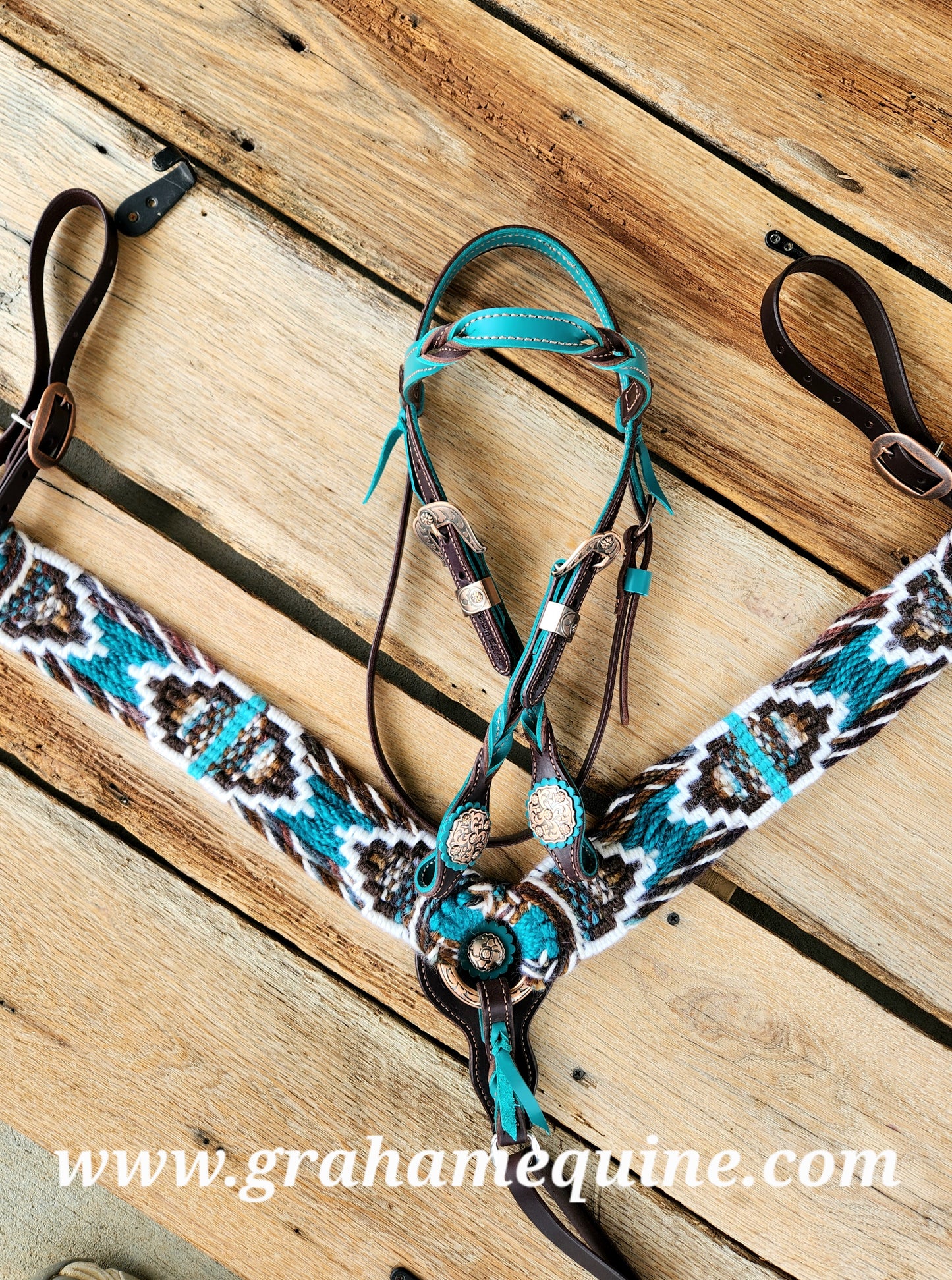 Twisted Tack Set - Turquoise
