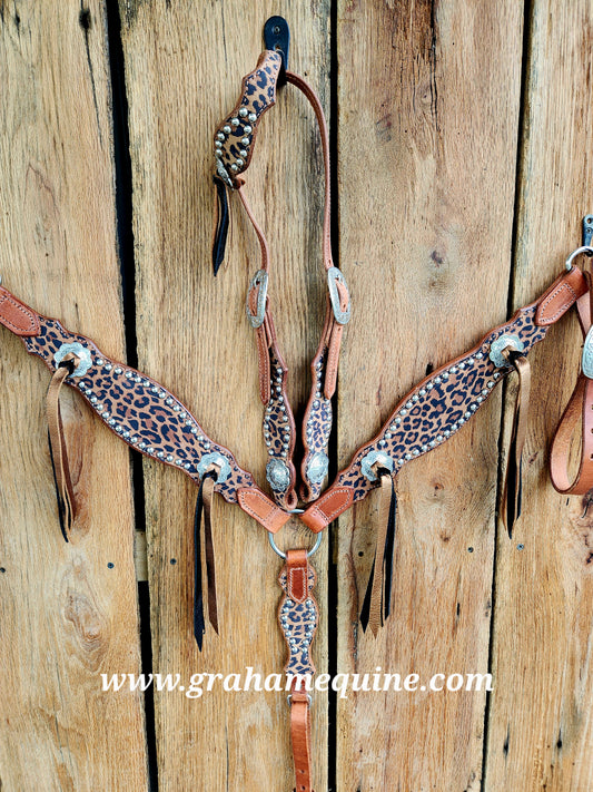 Cowgirl Basics Tack Set- Cheetah