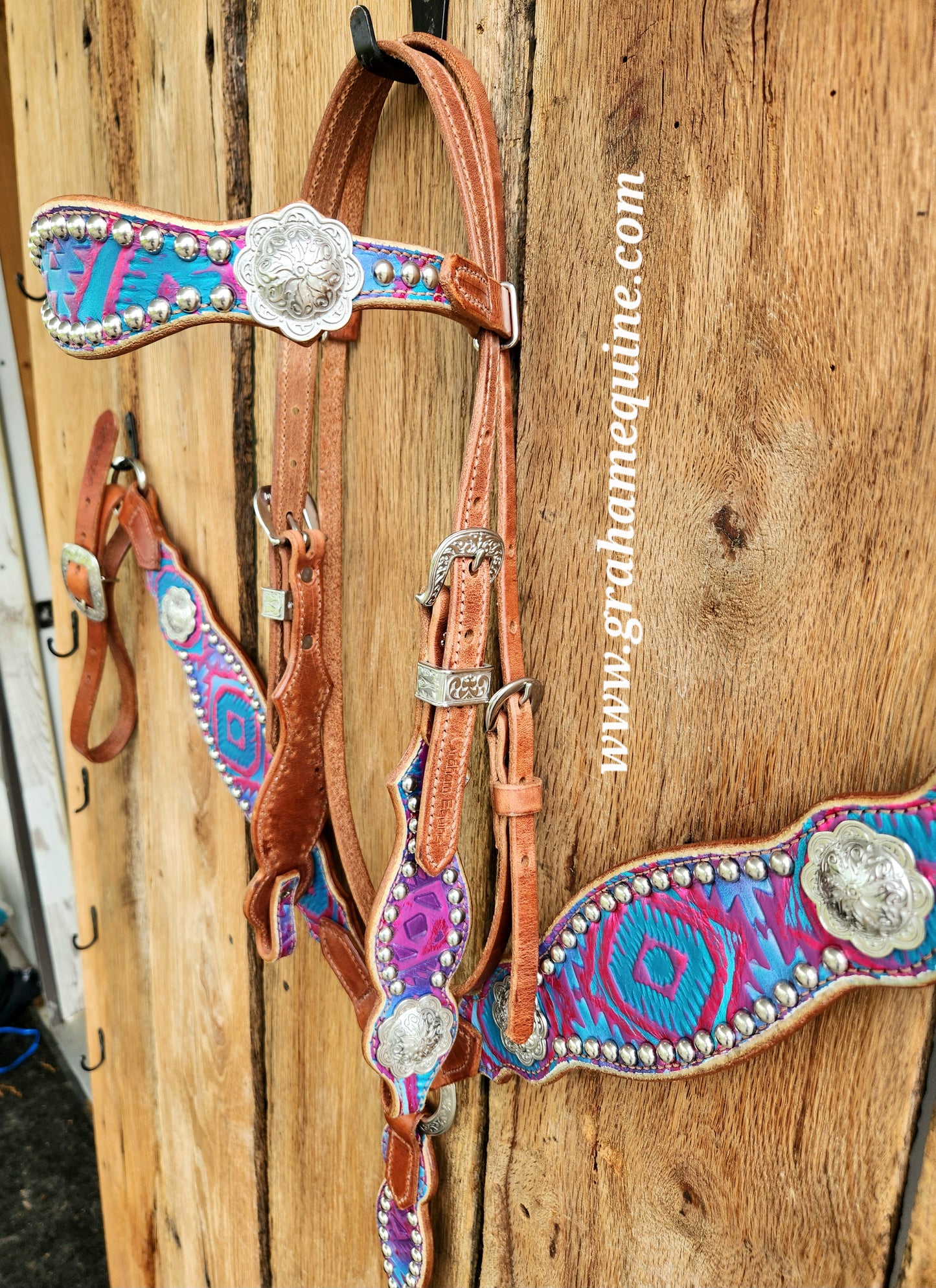 Cowgirl Basics Tack Set- Purple Rio