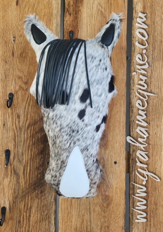 Pillow Ponies- Speckled Cowhide w/ Large Snip