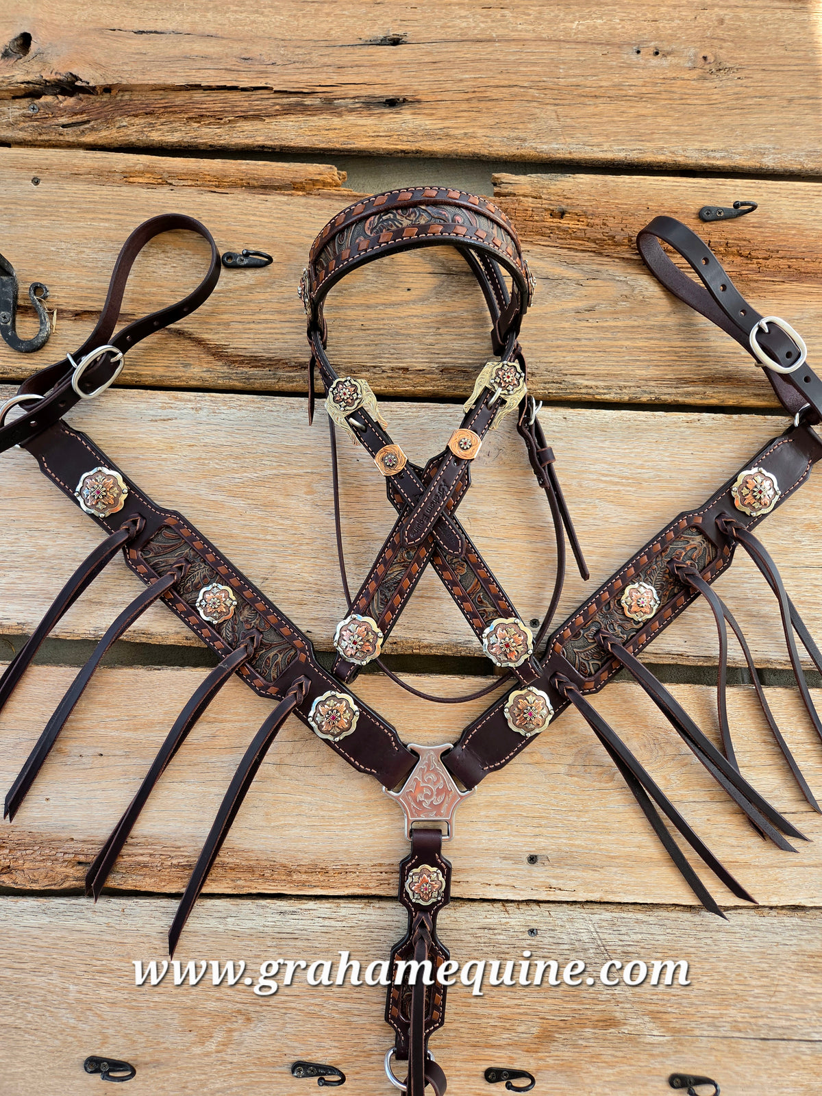 Chocolate Tassles Tack Set
