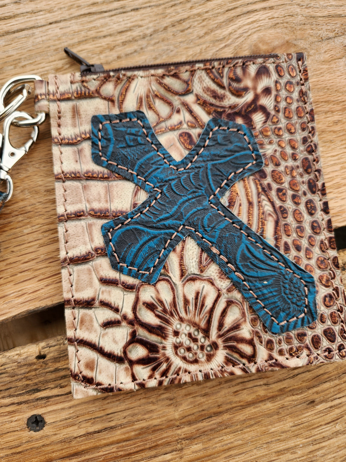 Mini Cross Wrist Wallet