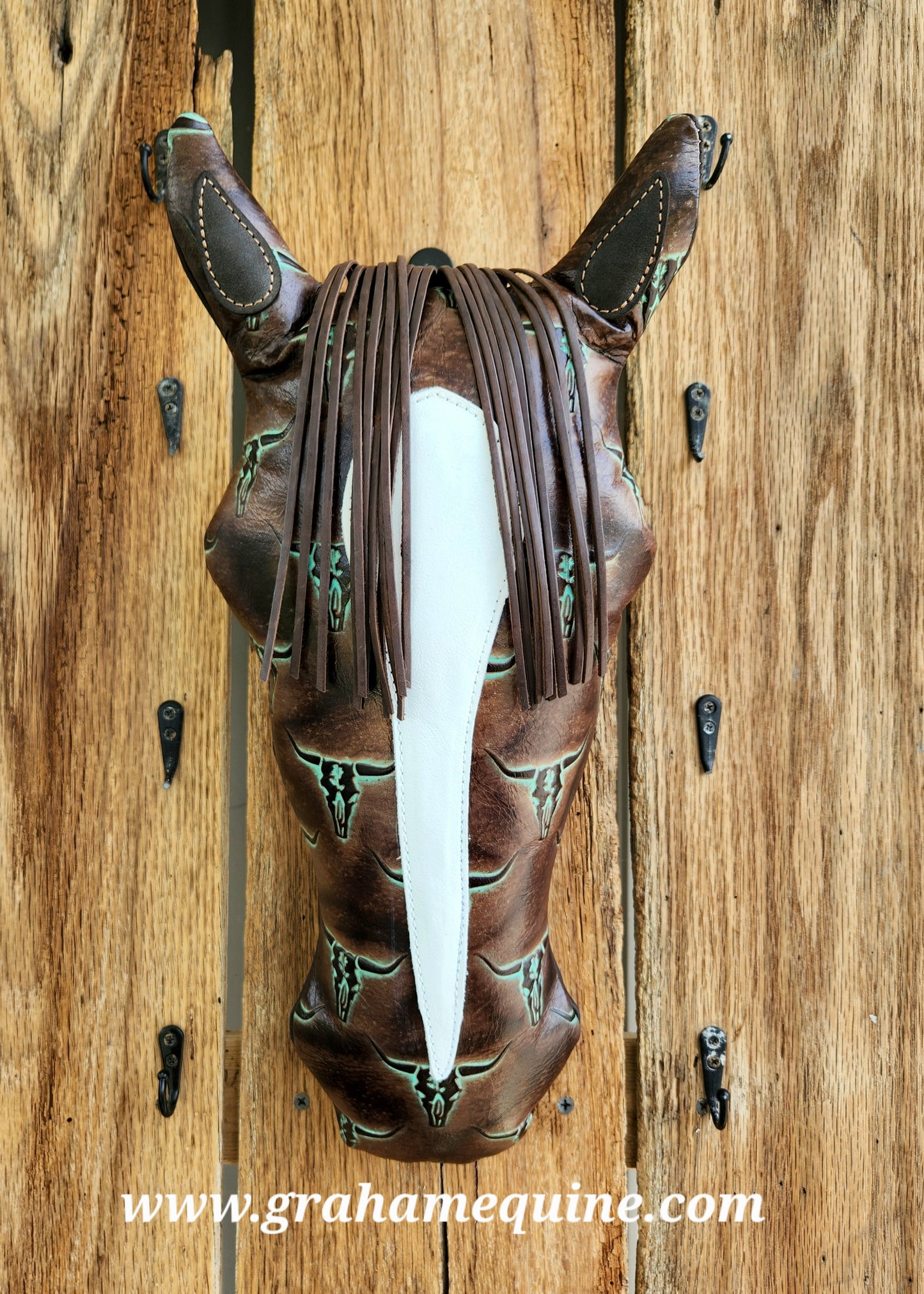 Pillow Pony, Brown Skulls w/ Blaze