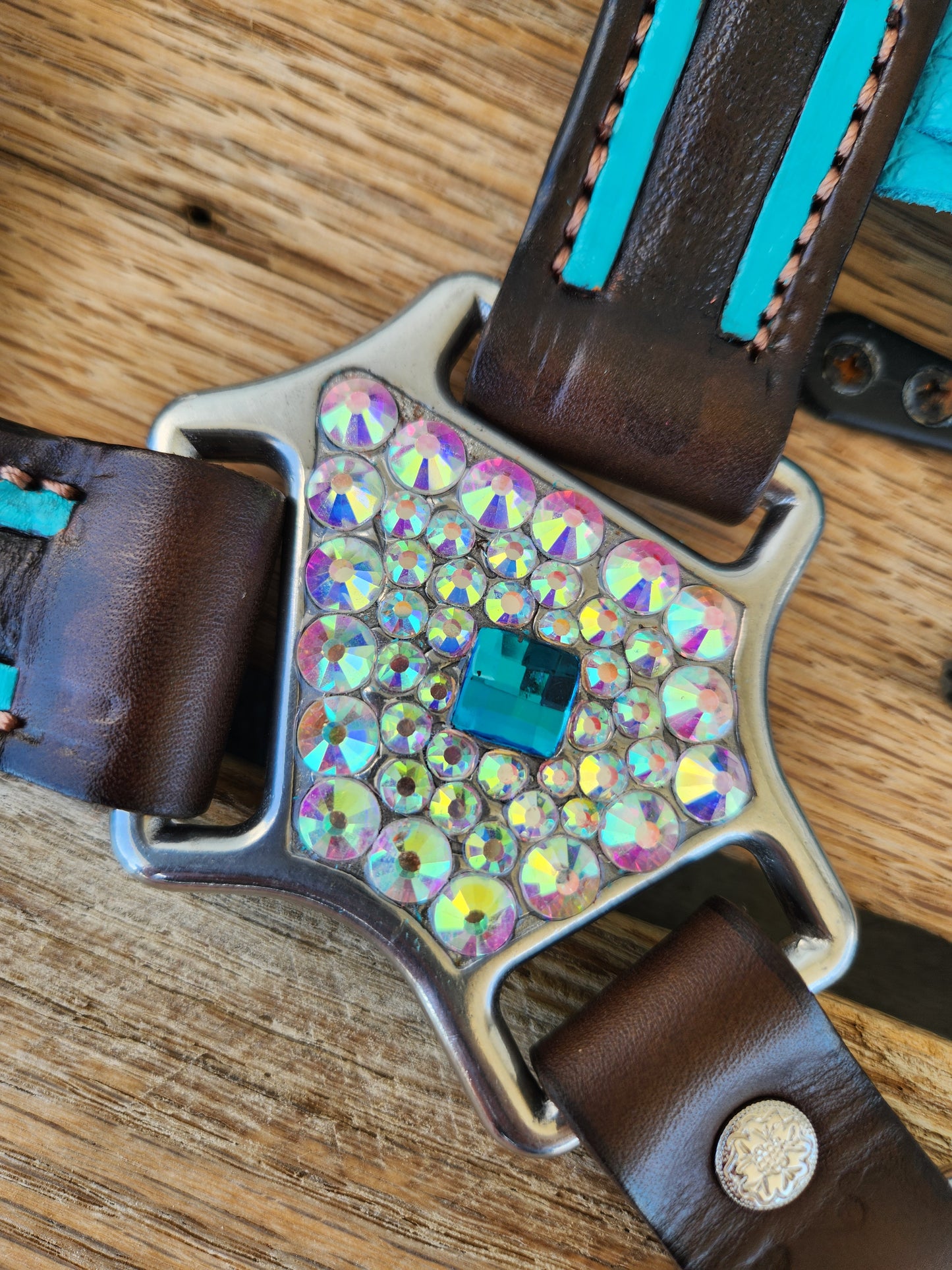 Purple Floral & Turquoise Set