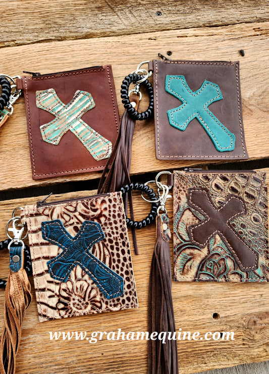 Mini Cross Wrist Wallet