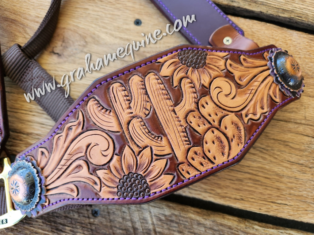 Purple Cactus Halter