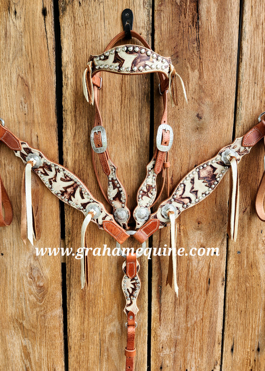 Cowgirl Basics Tack Set- Ivory