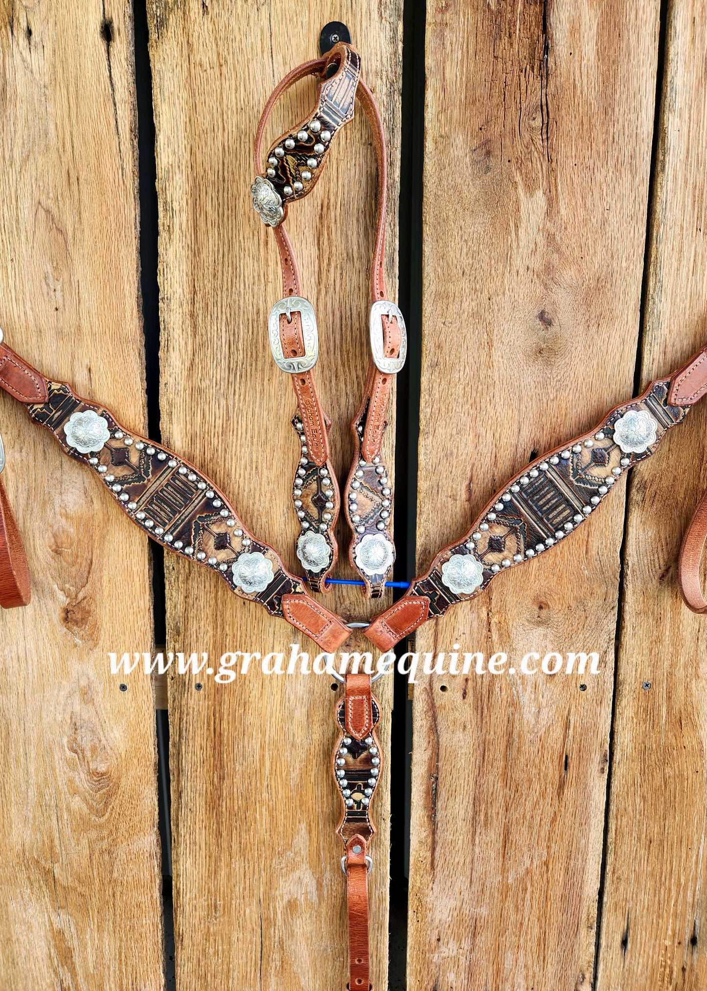 Cowgirl Basics Tack Set- Brown Aztec