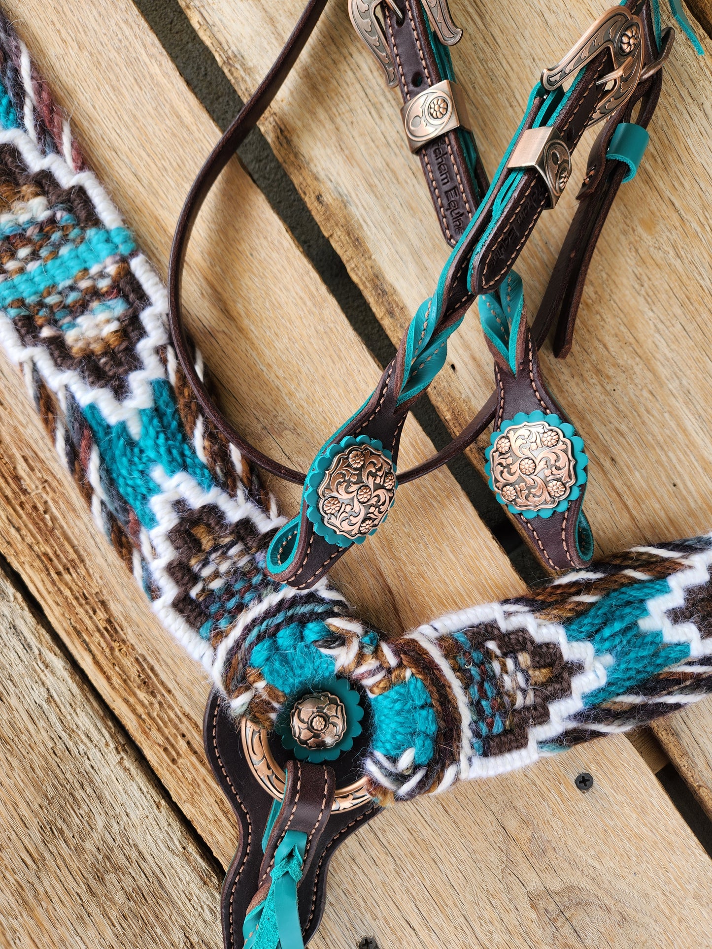 Twisted Tack Set - Turquoise