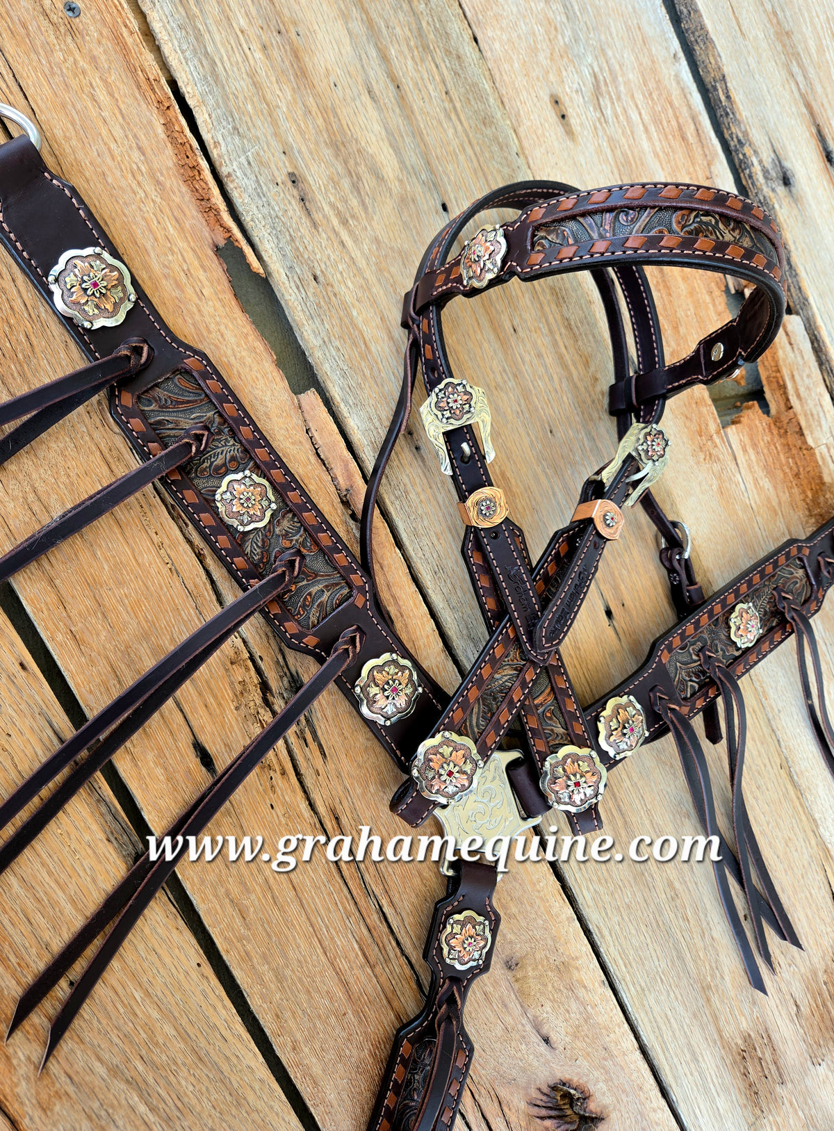 Chocolate Tassles Tack Set