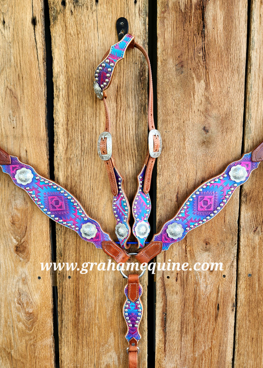 Cowgirl Basics Tack Set- Rio Aztec