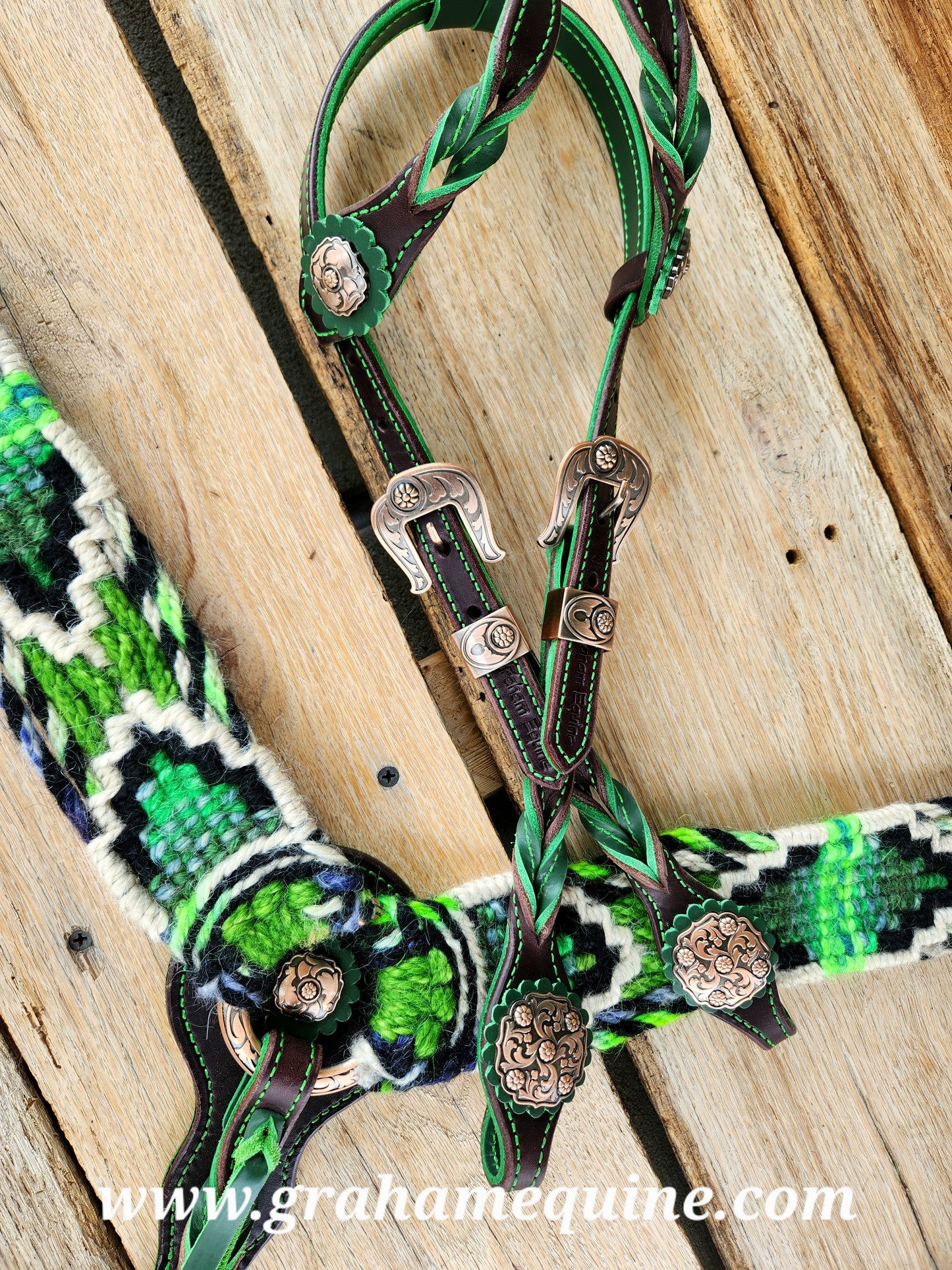 Twisted Tack Set - Green